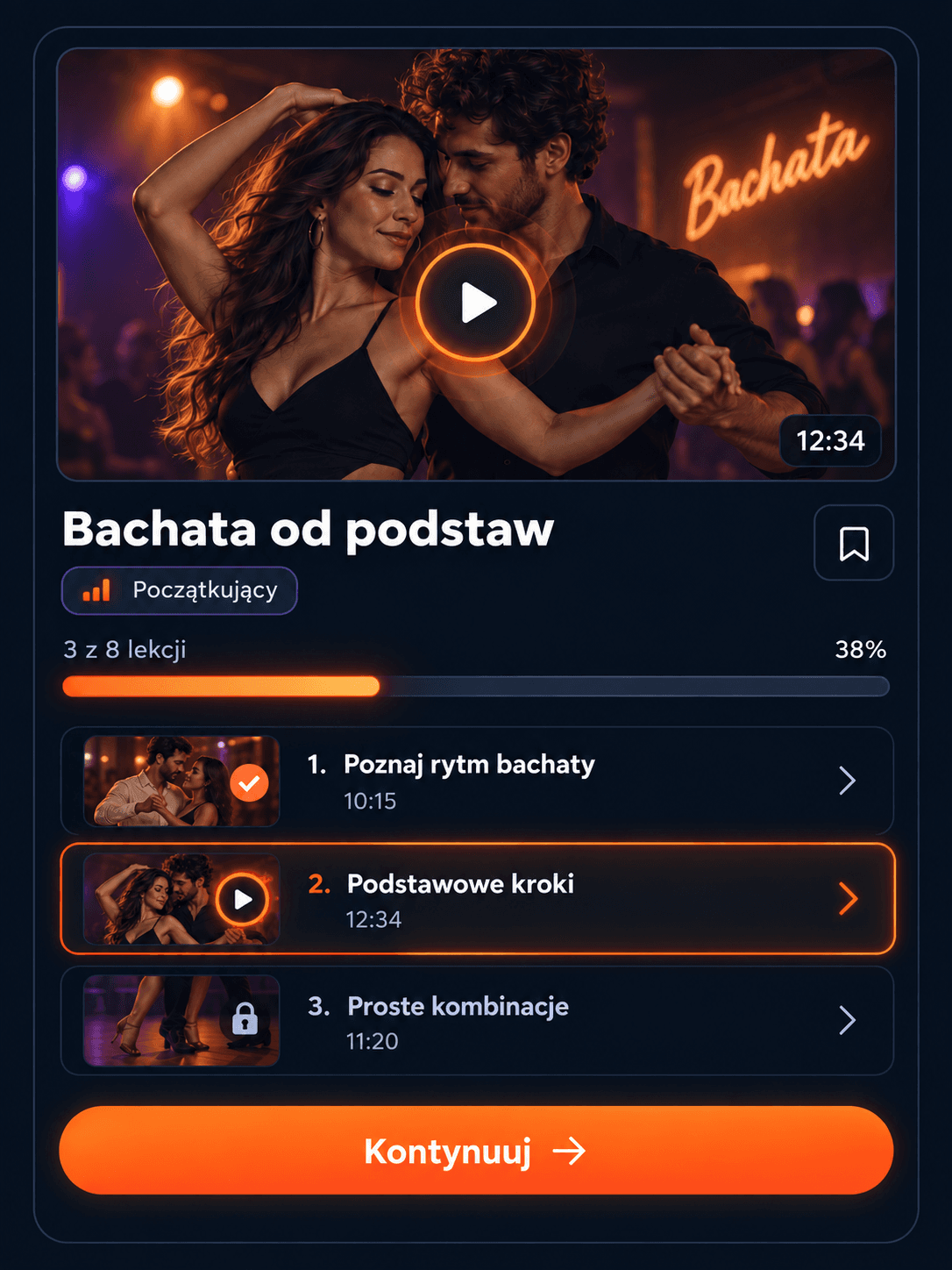 Internetowy kurs bachaty